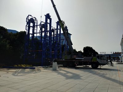 程力集團總部新添全自動(dòng)停車(chē)位